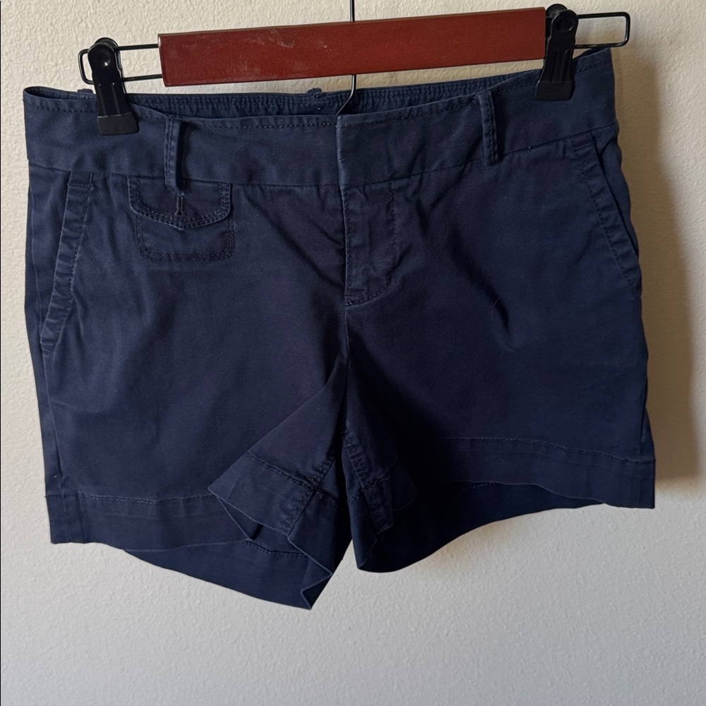 Banana Republic Dark Blue Martin Fit Shorts